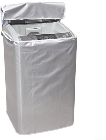 Housse anti-poussière en polyester pour lave-linge/sèche-linge - Imperméable à la poussière - XL