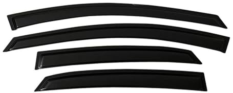 Windabweiser Für HYUNDAI Für I30 2007-2017 Türvisier Wind Sonne Regenschutz Seitenfenster Windabweiser Autoteile Fenstervisier Seitenscheiben Windabweiser(12-17 HATCHBACK)