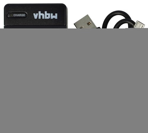 vhbw Charger Replacement for Sony BC-VM10 for Camera Battery - Cradle, Charging Status Indicator, 8.4 V