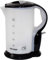 Syntrox Wasserkocher elektrisch aus Kunststoff, 200 Watt, 1,7 Liter Kapazität, langlebig, Kabellos, schnell erhitzendes Küchengerät, Schwarz/Weiße Optik