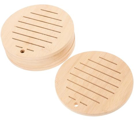 AUTSUPPL 6stücke Wärmedämmung Bahn Haushalt Tisch Pad Rustikalen Tasse Matte Anti-verbrühen Topf Matte Möbeluntersetzer -tischset -untersetzer