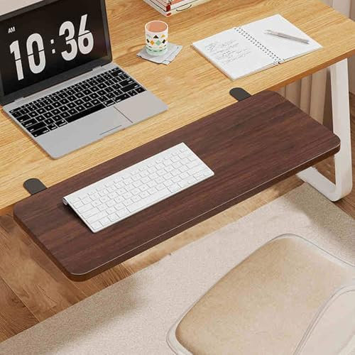 TapferBahn Ergonomics Desk Extender Tray,Desktop Keyboard Extender,Platform Extender,Foldable Keyboard Tray,Arm Support,Foldable,Can Be And Stored,Can Used As Armrests,Shelves,Desktop Extensions