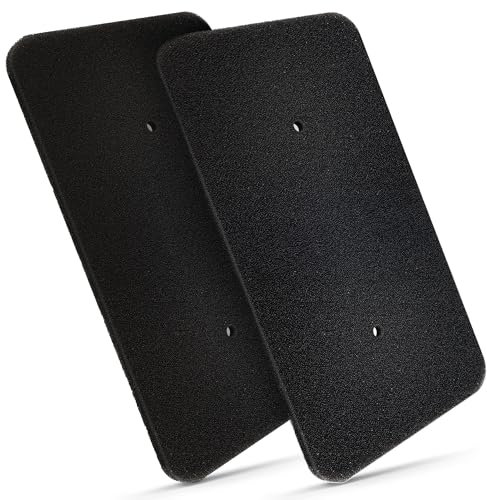 2 Filter für Candy Trockner [40006731] – Ersatz Wärmetauscherfilter passend für viele Candy & Hoover Modelle