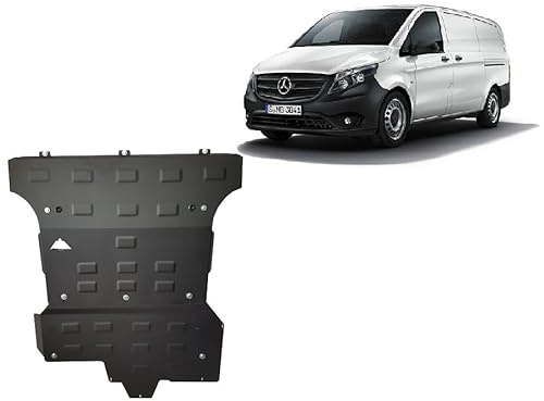 Scut Protection Metall-Motorschutz kompatibel mit Mercedes Viano W447-2.2 D, 4x4 (2014-2020)