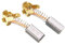 CEHJZQRPL Lot de 2 balais de Charbon 999054 compatibles avec Hitachi DV14DSL DV14DL DS18DSL DS18DSAL DS18DMR DS18DL DS14DSAL