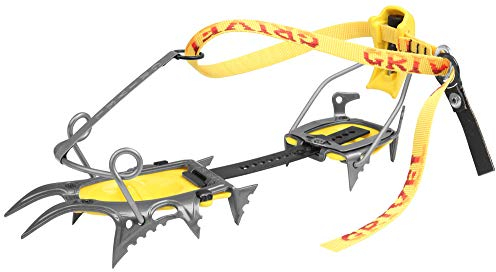 Grivel Air Tech Cramp-o-Matic Gelb - Robustes Ganzjahres Mixed Steigeisen, Größe One Size - Farbe Anthracite - Yellow