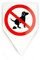 easydruck24de Cartello da inserire nel terreno Vietato lasciare escrementi di cane, 20 x 30 cm, art. 036