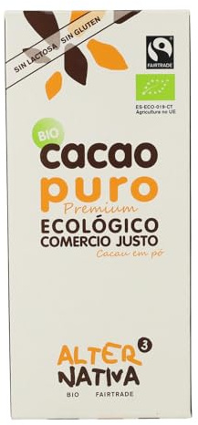Kakaopulver, 100%, Bio & Fairtrade, 100% reines Kakaopulver entölt, 150g.
