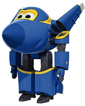 dekora 347142 Jerome Tortendeko Cake Topper Deko Geburtstag Super Wings Figur Torten Zubehör aus PVC, Mehrfarbig, 7 cm