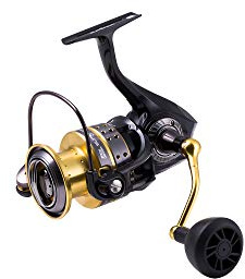 ABU GARCIA 1500962 Superior Spinnrollen, Grau/Gold, 5000H