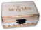 Yulakes Rustikale Vintage Mr Mrs Spitze Holz Hochzeit Ring Box Hochzeit Ring Bearer Box/Ringkissen Ring Box/Holz Ring Box/Verlobungsring Schmuckschatulle