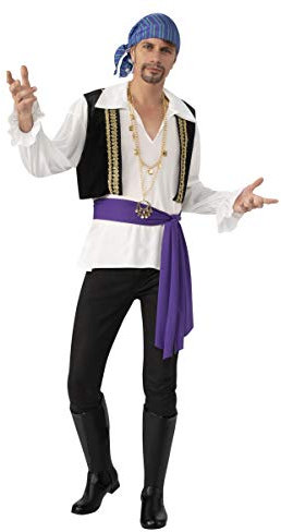 Rubie's Herren Gypsy Man Costume Kostüme in Erwachsenengröße, wie abgebildet, XL