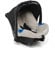 Foppapedretti Bezug für Autositz -Babyschale, beige