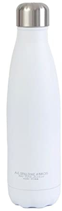 A.G. Spalding & Bros. Bottiglia Borraccia Termica in Alluminio Bianco