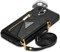 GUVAGI Handyhülle für iPhone 13 Mini Hülle mit Band Case Leder, Handykette Klapphülle Reißverschluss Stoßfest Schutzhülle Magnet Aesthetic Mädchen Handy Hülle mit Kette Umhängen (Schwarz)