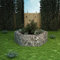 Tidyard Gabbione,Fioriera,Letto Rialzato,Metallo,da Giardino,da Esterno,in Acciaio Zincato,160x140x50 cm,Gabbione da Giardino,Fioriera da Giardino,Gabbione da Esterno,Fioriera da Esterno