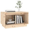 Tidyard TV-Schrank Lowboard TV-Möbel Tisch Board Sideboard Fernsehtisch Fernsehschrank HiFi-Schrank 60 x 35 x 35 cm (B x T x H) Mit schwebenden Design,Massives Kiefernholz (unbehandelt)