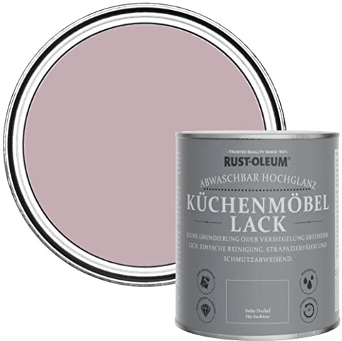 Rust-Oleum Pink Kitchen Cupboard Paint in Gloss Finish - Little Light 750ml