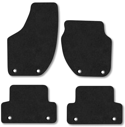 Volvo V40 (2012-2019) [Manual] Carpet Car Mats | Black Edge Trim Tailored Fit Floor Mats Full Coverage Protection Accessories Easy Clean Anti Slip Made in the UK
