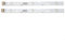 HEIBTENY 2 Stück Kühlschrank Licht Für Rongsheng/für Hisense Schrank Led Beleuchtung Light Bar Strip Kühlschrank Licht Streifen MDDZ-162A 1629348