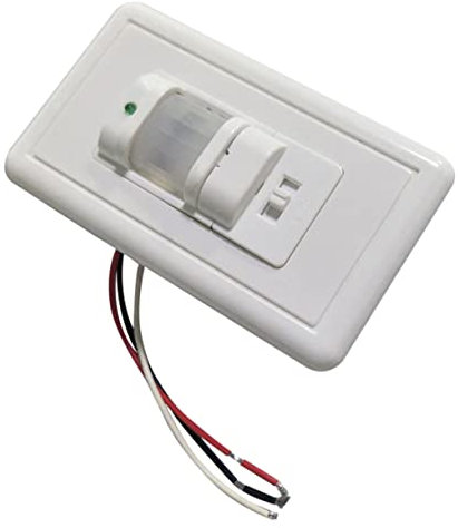 ORFOFE Motion Sensor Light Switch Ceiling Light Infrared Sensor Led Us Standard White Panel
