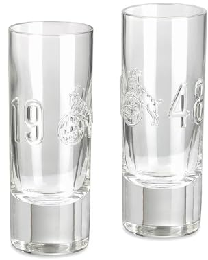 1. FC Köln Juego de 2 vasos de chupito en relieve