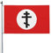 Nationale orthodoxe Flagge (fiktional), Flaggen, 90 x 150 cm, für den Außenbereich, doppelseitige Flagge, Polyester, leichte Flaggen, lustige Heimdekoration, 3 x 5 Flaggen