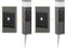 ledscom.de 2 Stück Pollerleuchte PODEL mit Erdspieß für außen, Smart Home, 39cm, anthrazit, 2 Steckdosen, inkl. G9 Leuchtmittel, 501lm, warmweiß