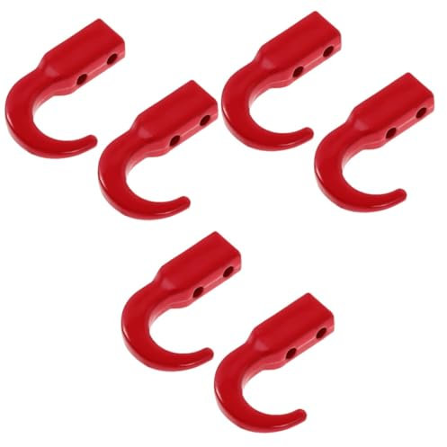Vaguelly 3sätze Rc Crawler Truck Metall-Tow Hooks Einfache Installation Ersatzteile Für Spielzeugautos Langlebig Und Attraktiv Für Rc