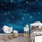 Art Fototapete Sternenklarer Nachthimmel Tapete 350 x 256 cm Sternenblau Vlies Tapeten Moderne Wandtapete Wohnzimmer Schlafzimmer Study Wohnzimmer Restaurant Cafe Dekoration