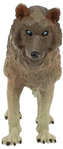 KOMBIUDA Wolf-Spielzeug Tiermodell Wald Dekoration Für Junge Mädchen Lernen Und Spielen Langlebig Und Sicher Desktop Modell Für Party Und Büro