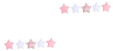 TOYANDONA 2 Stück Schnur Krippendekor Innendekoration Unvergessliche Momente Als Dekoration Wiegendekor Babyzelt-Dekoration