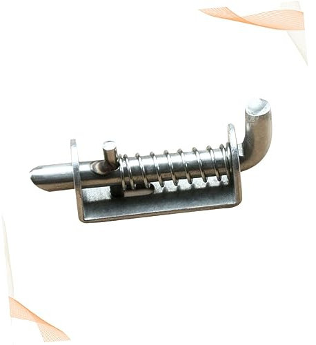 Milisten Security Door Lock Spring Bolt Gate Latch Pet Cage Thickened Latch Bolt