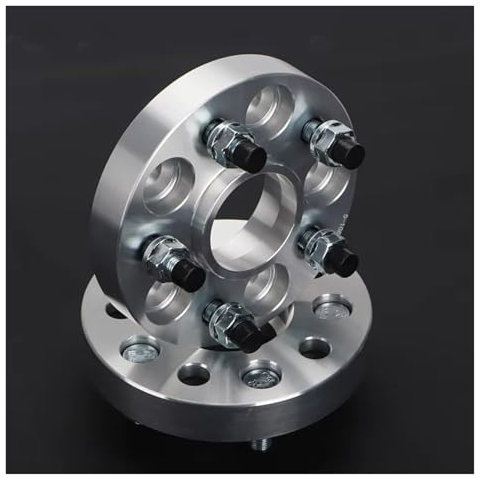 Spurverbreiterung Für Land Für Rover Für Discovery 3/4/5 LR4 Für Range Für Rover 2 Stück 25/30/35/40mm PCD 5x120 CB 72,56 Mm Rad Spacer Adapter Auto Distanzscheiben(45mm Silver)