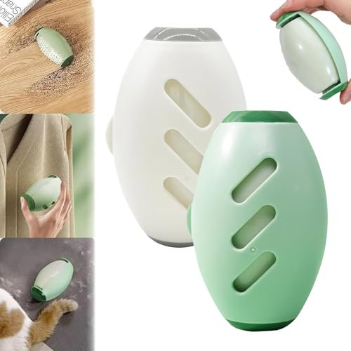 Tierhaarentferner Fusselrolle,2 Stck Waschbarer Tragbarer Aufkleber,Wiederverwendbare Fusselrolle,Reusable Lint Roller,Washable Sticky Roller,fur Kleidung,Reisen