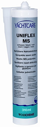 Soloplast 145563 Uniflex MS marine Mastic Polymère Noir