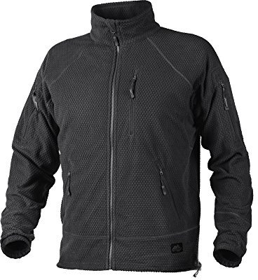 Helikon-Tex, Alpha Tactical, Giacca tattica– pile stutturato Black X-Small