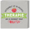 H:)PPYlife 44129 Leinwandbild mit Motivdruck Gartenarbeit ist die billigste Therapie und du bekommst sogar Tomaten, 20 cm x 20 cm
