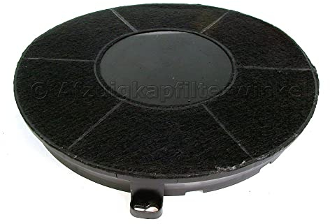 AllSpares Filtre à charbon pour hottes aspirantes - Adapté pour AEG-Electrolux 9029793610 / E3CFT48 / EHFC48, Whirlpool 48400008783 / AMC037, Type 48, Candy 49027157, Elica F00572, mod. 48 (Ø160mm)