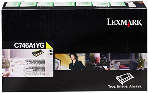 Lexmark C746A1YG Toner Cartridge, gelb