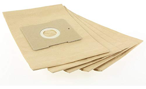 5 bolsas de aspiradoras en papel Daewoo RC-105 RC-106 RC-107 RC-108 y...