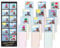 Kleiner Eulen Geburtstagskalender Eulenkalender neutral und jahresunabhängig mit 12 Monaten, Format 105x297mm, hervorragende Ausführung, gut beschreibbar, immerwährender Kalender für ihre Geburtstagstermine Dauerkalender