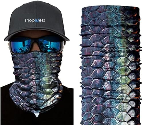 ShopINess Cache-Cou Foulard Multifonctions Unisexe pour le Sport