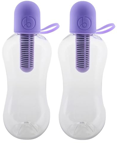 Bobble HF185 Classic Water Bottle, Plastic, Lavender