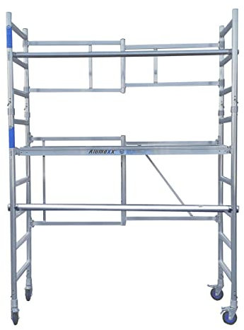 Gerüst klappbar Aluminium Höhe 3,85 (ausklappbar)