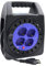 EXTRASTAR Prolunga Elettrica con Avvolgicavo 15 mt,4 Prese Polivalenti (Schuko + 10/16A),Spina 16A,Sezione Cavo 3G 1,0 mm²