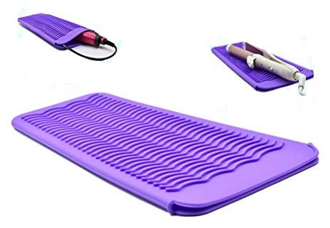 Leikance - Funda de silicona para alisador o plancha de pelo, resistente al calor