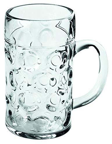 1 LTR Stein CE Stamped and Lined @2 Pint Plastic Stein (SAN) OKTOBORFEST Stein (6)