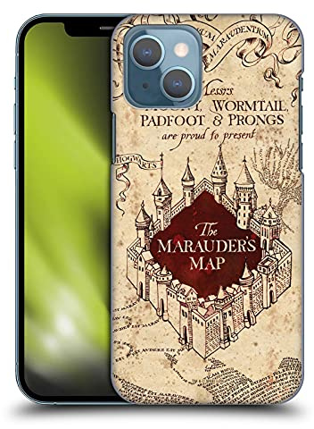 Head Case Designs Offizielle Zugelassen Harry Potter The Marauder's Map Prisoner of Azkaban II Harte Rueckseiten Handyhülle Hülle Huelle kompatibel mit Apple iPhone 13