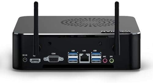 WEIDIAN Mini PC, Micro Computer 12th Gen Core i7-12650H, 4K @ 30 Hz HD, WIFI6, BT5.2, 8USB, Gigabit Ethernet, VGA Port, Auto Power, Wake on LAN, TPM2.0, Win 11 (64GB DDR4 RAM 512GB SSD 1TB HDD)